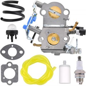 Kit Carburateur 455 Rancher pour Husqvarna 455 455 E 460 461 Tronconneuse a Essence Remplace WTA-29 544883001 - Neuf