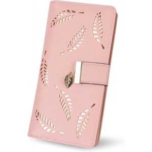 Portefeuille Pour Femme, Porte Monnaie Femme, En Cuir Bifold Wallet Porte-Cartes - Neuf