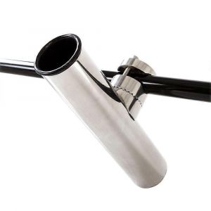 Tournoi De P&ecirc;che Porte Canne &Agrave; 360 Degr&eacute;s En Acier Inoxydable Pince Pour Le Bateau Et Kayak De P&ecirc;che, Taille R&eacute;glable - Neuf