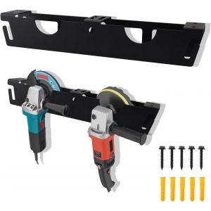 Support Mural Pour Meuleuse D'Angle En Acier Au Carbone-Support Mural Pour Meuleuse D'Angle Électrique-Étagère De Rangement Pour Outils Électriques-Pour Tailleur,Polisseuse - Neuf