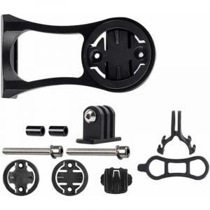 Support Ordinateur Route En Aluminium L&eacute;ger, Compatible Garmin Edge/Bryton Rider/Cateye, 8 X 4,2 X 2 Cm, 66 G, Montage Boulons M5, Design Spacieux Pour Cam&eacute;ra Gopro Et &Eacute;clairage - Neuf