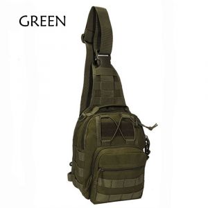Lawaia-Sac À Dos De Poitrine En Filet De Pêche Pour Homme,Sac À Dos De Voyage,Sac À Dos De Chasse,Sac À Dos De Sport En Plein Air,Sac À Dos De Camping,Sac À Dos De Trekking-Vert - Neuf