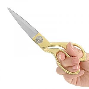 Ciseaux De Tailleur Professionnels Ciseaux &Agrave; Coudre Vintage Ciseaux De Tailleur En Acier Inoxydable Pour V&ecirc;tements En Tissu Outil De Bricolage - Neuf