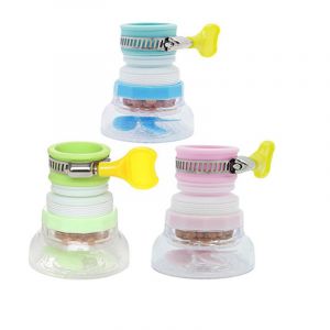 Buses De Robinet Rotatives Anti-&Eacute;claboussures, Dispositif D'&eacute;conomie D'eau, Robinets Pliables Pour Cuisine, Salle De Bain Et Salle De Douche (3 Couleurs) - Neuf