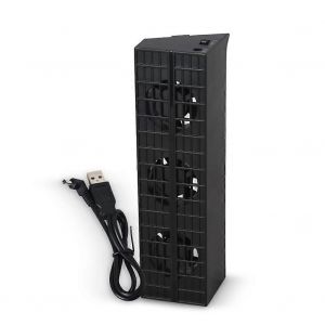 Host Cooler Contrôle Automatique Intelligent De La Température Externe Ventilateur De Refroidissement À 3 Ventilateurs Pour Console De Jeu Mince - Neuf