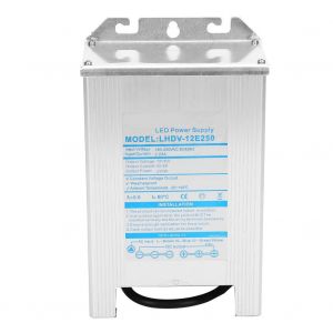 XYONG Alimentation a decoupage etanche a la pluie, en alliage d'aluminium, pour module d'eclairage LED 250WLHDV-12E 250 12 V - Neuf