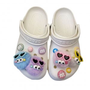 Lot De 12 D&eacute;corations 3d Pour Sabots Et Sandales (Couleur Al&eacute;atoire M Bean), Breloques Pour Chaussures, Jolies D&eacute;corations Pour Sabots, Sandales, Bracelets, Diy - Neuf