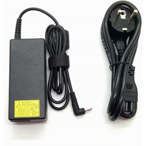 19V 2.37A Replacement Charger Adapter Compatible with Acer Aspire 3 5 S5 S7 TravelMate B117 B311 TravelMate X3 X314-51-M X514 X313 P236 3mm x 1.1mm - Neuf