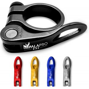 Tianyi-Bike Colliers De Selle Pour Vélo - Collier De Serrage De Tige De Selle De Vélo - Pince Selle Velo En Alliage D'aluminium À Dégagement Rapide Pour Vélo - Neuf