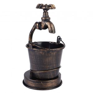 Cendrier vintage en fer fait a la main pour bar, cafe, photographie, ornement (robinet) - Neuf