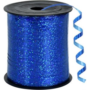 Rubans &Agrave; Friser Bleus De 454,4 M De Long &iquest; Couleur Laser Bleu Roi M&eacute;tallis&eacute; Pour Ballons Pour Emballage Cadeau ,Anniversaire ,Mariage ,No&euml;l ,Remise De Dipl&ocirc;me ,D&eacute;coration De F&ecirc;te - Neuf