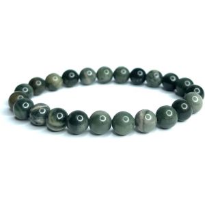 Kal-Bracelet Jaspe Vert En Pierre Naturelle Pour Femme Et Homme -Perles 8mm -Cadeau Original Lithothérapie Cadeau Noel Cadeau Anniversaire - Neuf