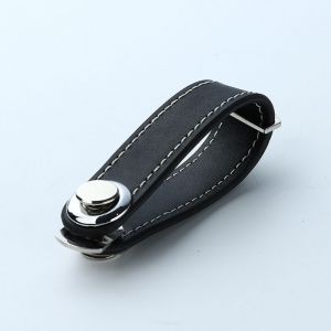 Porte-clés en cuir (rouge), organiseur de clés | Porte-clés portable | Porte-clés de poche intelligent avec coffret cadeau élégant, fonctionnel et pratique (peut contenir 10 à 12 clés) - Neuf