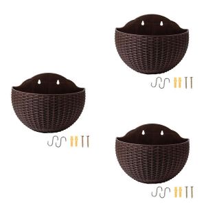 Pots de fleurs à café Pots de fleurs muraux avec crochets de drainage - Neuf