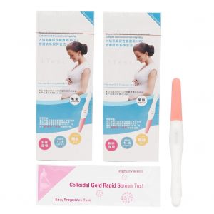 Lot De 2 Batonnets De Test De Grossesse Precoce Hcg, Test Urinaire, Stylo De Test De Grossesse Precoce A Domicile - Neuf
