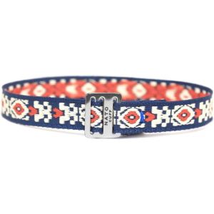 Kalanka-- Bracelet Ruban Ethnique 10mm - Fait Main En France Bijou Homme Ou Femme Ajustable - Neuf