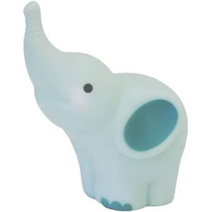 Kalanka-Veilleuse Douce : Veilleuse Led &Eacute;l&eacute;phant Turquoise Apaisante, 14 X 16 X 20 Cm - Neuf