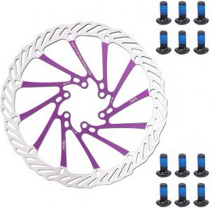Subzonal-2 Disques De Frein V&eacute;lo Cnc 160/180/203mm - Acier Inoxydable Martensitique 420 - Compatible Shimano/Sram/Magura - Pour Vtt/V&eacute;lo Route/Bmx - Design A&eacute;rodyque Haute Performance &iquest; - Neuf