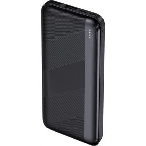 JGD-Chargeur portable 10 000 mAh - Double sortie USB C - L&eacute;ger - Compatible avec iPhone 14/13/12/11, iPad, Samsung, etc. (Noir) - Neuf