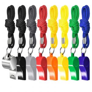 Sifflet En Acier Inoxydable, Arbitre, Statue En M&eacute;tal Pour Le Camping, La Randonn&eacute;e Et Le Yoga (Rose, Taille Unique) - Neuf