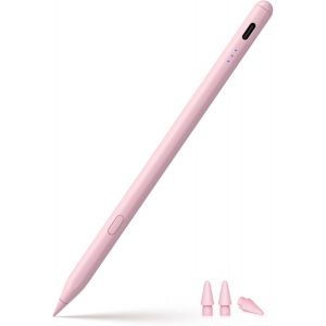 Stylet Pour Apple Ipad 2018-2024, Stylet De Recharge Rapide Avec Rejet De Paume, Détection D'Inclinaison. Compatible Ipad 10/9/8/7/6, Ipad Mini 7/6/5, Ipad Air M2/5/4/3, Ipad Pro M4 13""/12,9''/11 - Neuf