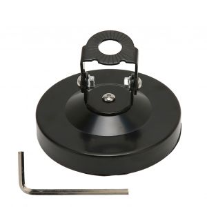 Support d'antenne magnetique reglable a 180 degres, coque metallique, pour Yaesu et Kenwood - Neuf
