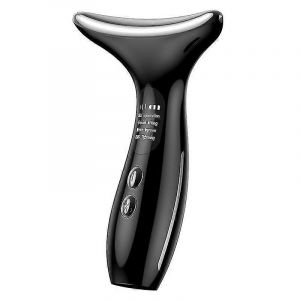 Appareil De Massage Facial Barsinfi Contre Les Rides, Soin Beaut&eacute; Du Visage Avec 4 Modes, 45 &deg;C, Pour Raffermir Et Lifter La Peau, Noir - Neuf