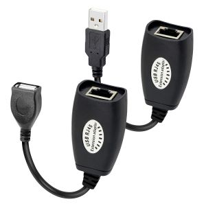 WQD-Adaptateur USB Ethernet,Adaptateur Ethernet USB 2.0 vers RJ45,sur câble Cat5/Cat5e/Cat6 pour clavier de souris d'imprimante-noir - Neuf