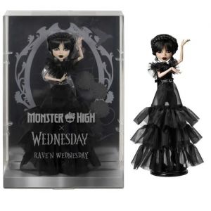 Monster High-Mercredi Addams en Tenue de Bal-Poup?e - Monster High - HXJ03 - Neuf