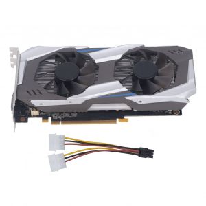 Carte graphique GTX1060 6 Go DDR5 192 bits Prise en charge DVI DP HD Interface multimedia DirectX 12 Cartes graphiques de jeu avec deux ventilateurs GTX1060 6 Go - Neuf