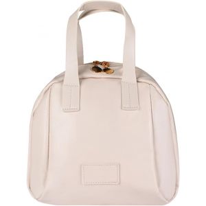 MAA-Sac de Maquillage Organisateur de Maquillage Sacs de Maquillage en Cuir Imperméables et Portables Trousse de Maquillage de Voyage avec Compartiments et Poignée pour Femmes (Blanc) - Neuf