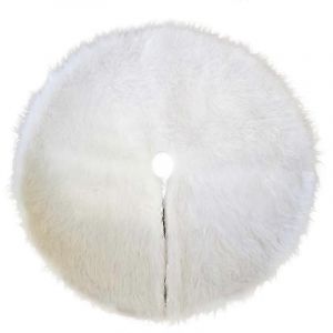 Jupe de sapin de No&euml;l en velours pour d&eacute;coration de f&ecirc;tes - Neuf