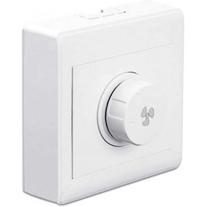Ventilateur de plafond de type 86, variateur de vitesse à variation continue, interrupteur mural 220 V 10 A pour variateur 15-300 W - Neuf