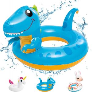 ERYI-Bouée De Natation Gonflable Pour Enfants, Animaux De Piscine, Fête De Piscine, Licorne, Dinosaure, Flamant Rose, Bouée D'Été, Pour Piscine, Fête De Piscine, Accessoires De Fête De Plage - Neuf