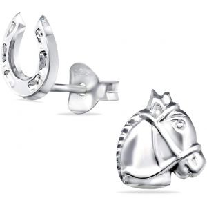 Kal-Tiwoca® Jewellery Boucles D'oreilles Pour Enfant En Argent 925 Sans Nickel Avec Étui À Bijoux Tiwoca De Qualité Supérieure Et Chiffon De Nettoyage - Neuf