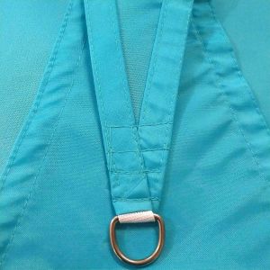 Imperméable Soleil Voile D'ombrage, 9.84 Ft Par 13.12 Ft, Bloc Uv À 95%, De La Corde Inclus, Marquise Extérieure, Beige Ou Vert Foncé - Neuf