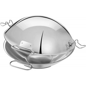 Subzonal-Art32804 &iquest; Cataplana, Sauteuse, Wok - Tous Feux Dont Induction, Inox 18/10, &Oslash; 36cm - Neuf