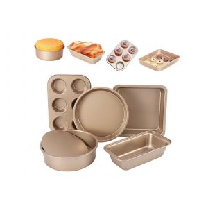 Ensemble De 5 Pi&egrave;ces De Moules Antiadh&eacute;sifs Pour Four Et Cuisine - Neuf