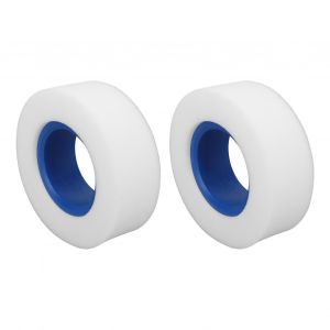 2 pièces RC pneu mousse double étage mousse souple Inserts accessoire de remplacement pour 2.2 pouces pneus 1/10 1/8 RC chenille bleu - Neuf