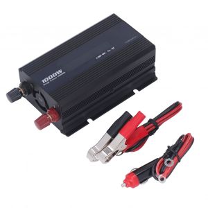 XYONG Onduleur de voiture 1000 W, convertisseur de puissance CC vers CA, protection multiple, refroidissement par air intelligent, adaptateur de voiture CC 12 V vers CA 220 V - Neuf