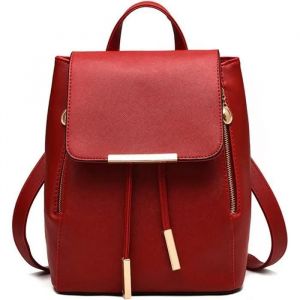 Sac &agrave; dos &eacute;tudiant, sac &agrave; dos tendance, sac &agrave; dos en cuir PU l&eacute;ger, sac d'&eacute;cole de voyage, sac &agrave; dos grande capacit&eacute; - Neuf