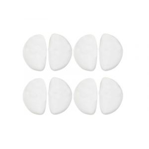 Semelles De Soutien De La Vo&ucirc;te Plantaire Autocollantes - 4 Paires, Gel, Design Ergonomique, Antid&eacute;rapantes, Transparentes, 8,6 X 5 Cm - Neuf