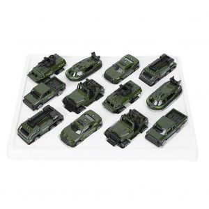 12pcs Vehicle Model Toy Highly Simulation Children Kid Engineering Car Model Toys - Neuf