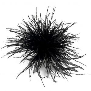 Plume D'autruche Matériau Broche Épingles Plume Épinglettes Cadeau Pour Femme Hommes - Neuf