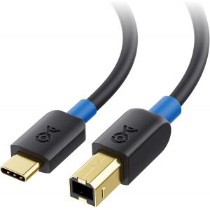 TTA-Cable Imprimante USB C 3m (Cable USB B Vers USB C, CÃble USB Type C vers B pour imprimante) en Noir - Neuf