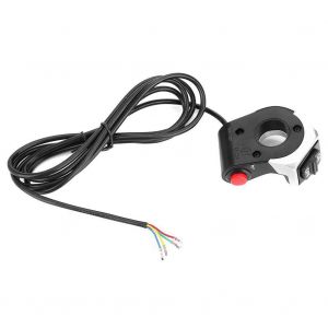 KAL-Interrupteur De Vélo Electrique, 2-En-1 Guidon Commutateur Corne Bouton Off Pour Scooter Vélo De Montagne Vélo De Route - Neuf