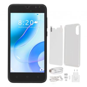 Smartphone NOWa 8 PRO 5,45 pouces, 2 Go de RaM, 16 Go de ROM, reseau 3G, debloque, compatible avec android 10, 100-240 V, noir, prise UE - Neuf