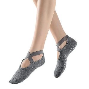 Chaussettes De Yoga Élégantes Et Antidérapantes Pour Femmes : Élégantes, Confortables Et Parfaites Pour Le Pilates, La Barre Et La Danse. - Neuf
