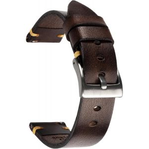Fdjhy-Bracelet De Montre Rétro En Cuir Fait À La Main, Bracelet De Montre Vintage À Libération Rapide - Neuf