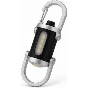 Mini Lampe De Poche Led Avec Mousqueton &iquest; Ultra Puissante 800 Lumens, Rechargeable Par Usb, Aimant&eacute;e Et Compacte &iquest; &Eacute;clairage Cob Pour Camping, Urgences, Voiture, Maison - Neuf